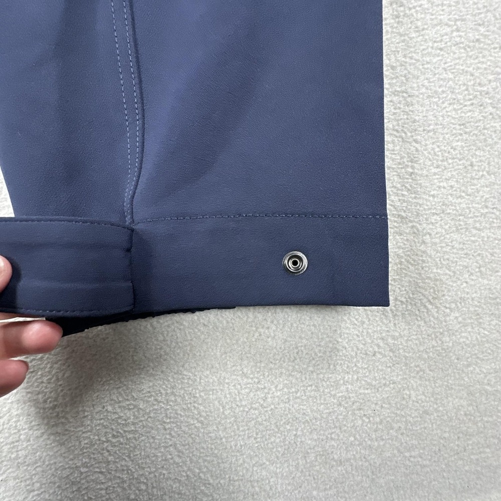 Athleta Pants Womens 14 Petite Navy Endless High Rise Cargo Pull On Stretch - Picture 6 of 13